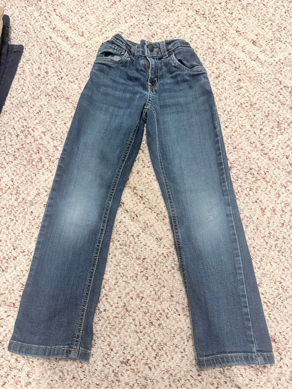 Boy Pants/Slacks- Lot 10-Uniform- 6/7- Jean/Khaki Old Navy Levi Cat Jack